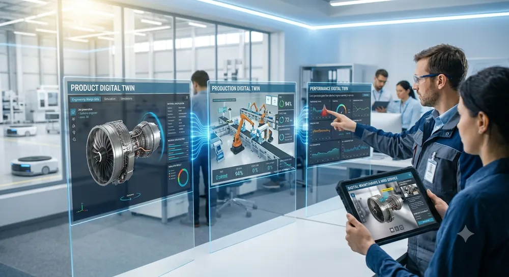 Digital Twin &mdash; Product, Production & Performance